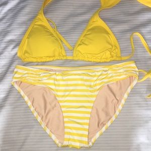 Yellow bikini set